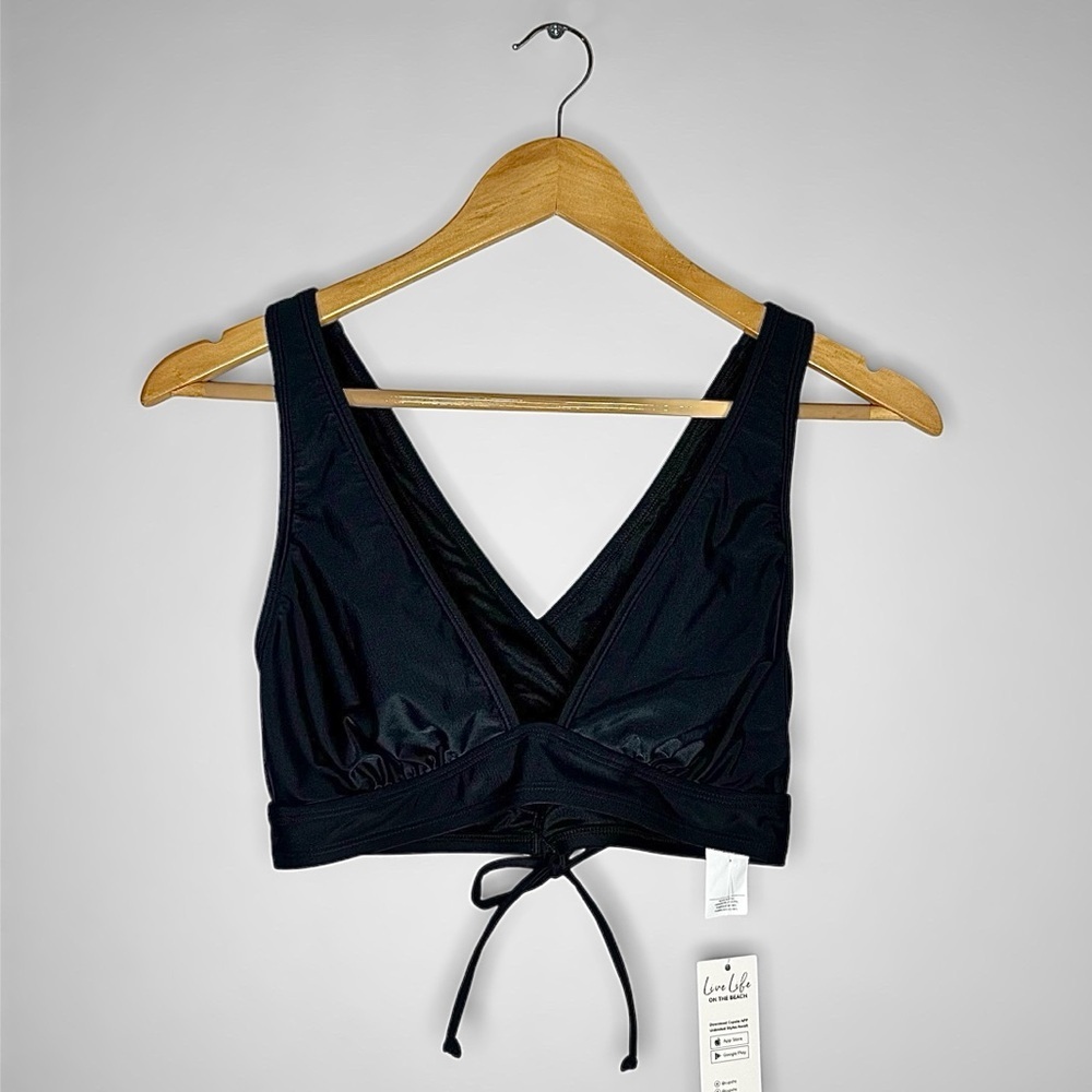 New V Neck Swim Top Medium CupShe
